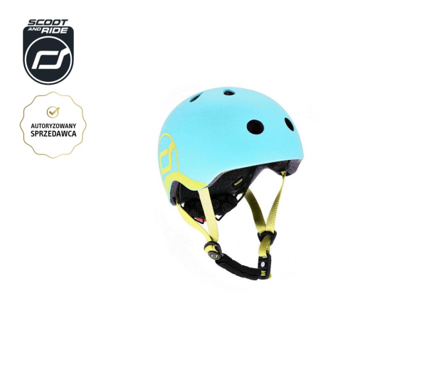 Scoot & Ride Kask Ochronny XXS-S dla dzieci 1-5 lat Blueberry - 580277 - zdjęcie 2